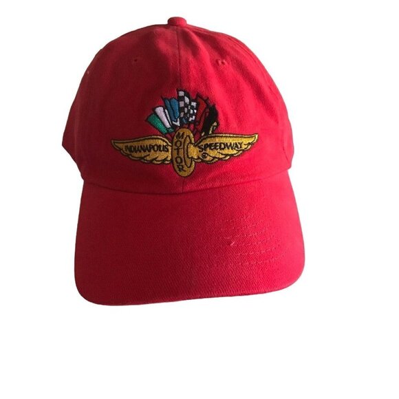 Indianapolis Motor Speedway Red Adjustable Hat Reebok - Picture 1 of 5